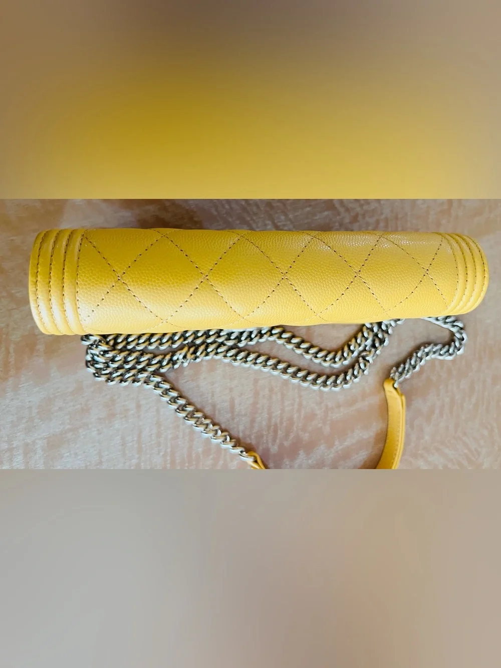 CHANEL boy wallet on chain - brand new